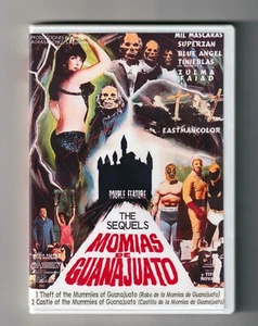 Mil Mascaras/ Blue Angel MUMMIES OF GUANAJUATO SEQUELS (1972-73) Double Disk Set - Picture 1 of 2