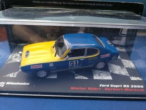 COCHE 1/43, ALTAYA, MODELO FORD CAPRI RS 2600 RALLY WIESBADEN 1971 - Imagen 1 de 3