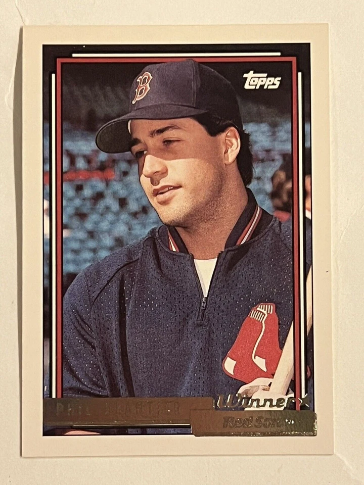 1992 Topps Gold Winner Baseball  #782 Phil Plantier Red Sox - Image 1 of 2