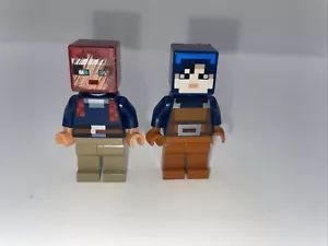 LEGO Minifiguras Minecraft Dungeons Set Hex (min085) y Valorie (min086) #21163 - Imagen 1 de 9