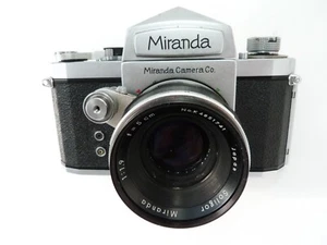 VINTAGE 1960 MIRANDA D 35mm CAMERA, SOLIGOR MIRANDA 50/1.9 LENS.READ - Picture 1 of 20