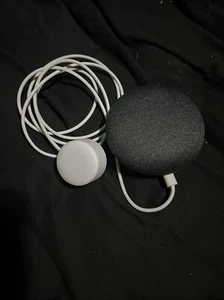 Google Home Mini Smart Speaker H0A 1st Gen - Charcoal - Picture 1 of 1