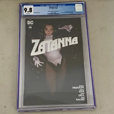Zatanna #15 CGC 9.8 Bird City Comics NYCC Adam Huges Foil variant 2023 DC - Image 1 of 4