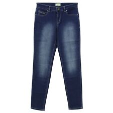  CERRUTI Damen Jeans Hose Straight Stretch blue used blau 27540