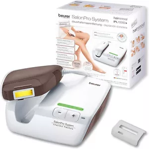 Beurer IPL 10000 plus, depilación permanente, 250000 pulsos de luz en blanco - Imagen 1 de 5