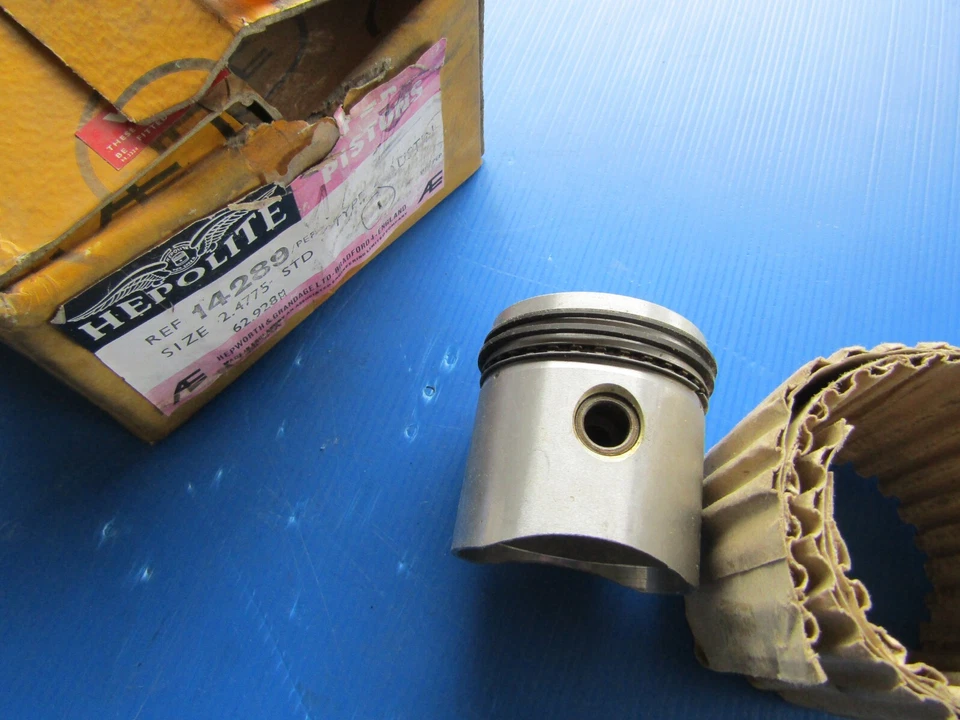 1 Piston Hepolite pour: Austin: Healey Sprite MK I et II 57- 62, MG: Midget MK I - Photo 1/1