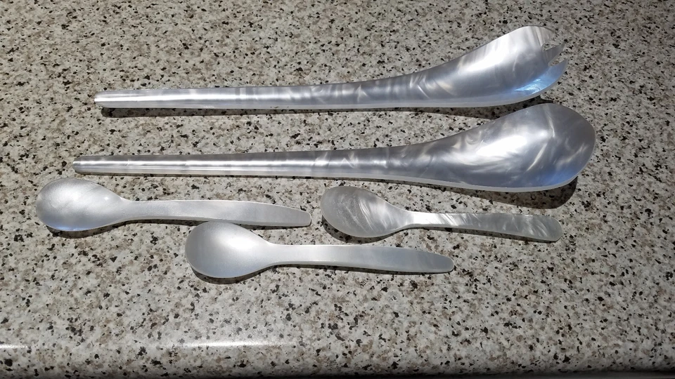Perlmutt Design Löffel 5 Stück - Bild 1 von 1