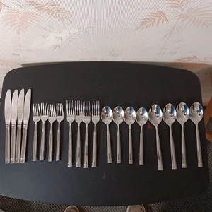 Towle "Stephanie" Svc. For 4 20 Pc. 18/0 Stainless Steel Flatwear Set - Picture 1 of 13