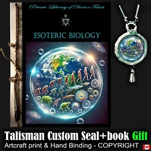 Biology Book Esoteric Biological Science Magic Humanistic Occult Secret Genetics - Picture 1 of 24