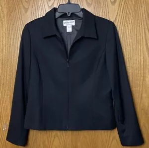 PENDLETON Women's 100% Virgin Cotton Business Jacket sz 4, Thin Shoulder Pads - Picture 1 of 9