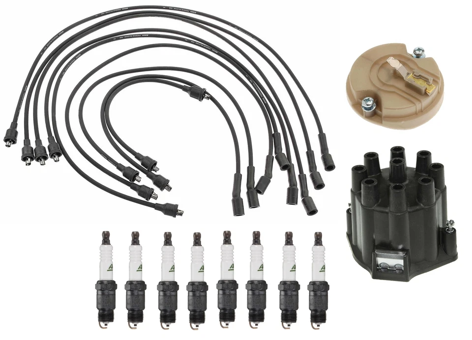 Kit de encendido ACDelco distribuidor tapa de rotor cable bujías para Pontiac 5,7 V8 Foto 1 de 1