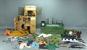 Lot de véhicules, armes, accessoires, vêtements, Action Joe, Big Jim, collection - Foto 1 di 23