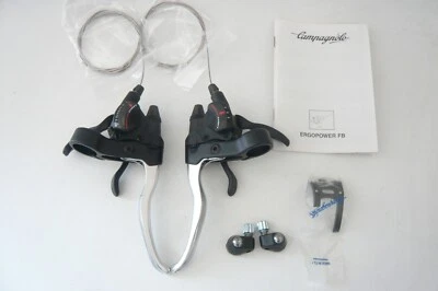 Campagnolo EP6-VLXCFB Veloce 3(或 2 ) x 10 sp Ergopower 平杆变速器套装 — 第 1/4 张图片