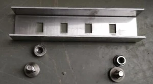 C Schienenverbinder set C47 für novotegra PV Montage Unterkonstruktion M12 - Bild 1 von 4