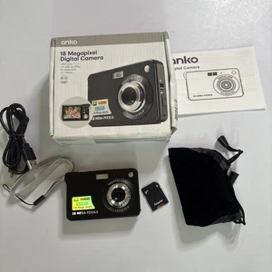 Anko 18 Megapixel Digital Camera F004670 1gb SD Card - Picture 1 of 14