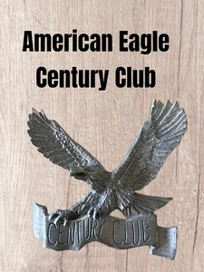 Decoración de águila patriótica de hierro fundido Eagle Century Club - Imagen 1 de 4