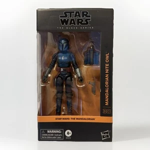 Star Wars Black Series The Mandalorian #38 Mandalorian Nite Owl Action Figure - Picture 1 of 3
