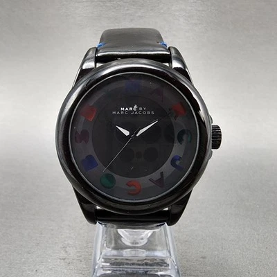 Marc By Marc Jacobs Watch Women 40mm Black Dial Black Tone Round New Battery - Image 1 of 4