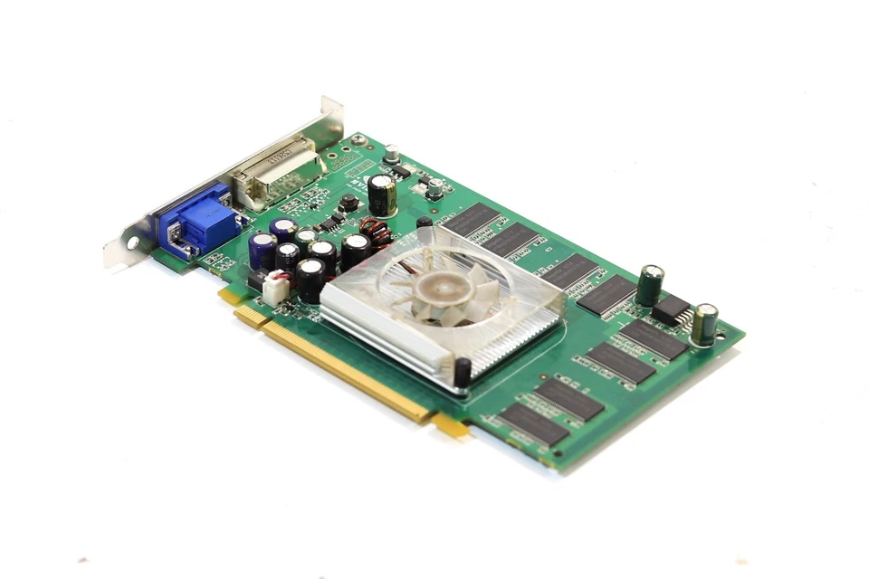 Dell NVIDIA Quadro Fx540 128MB DDR PCIe x16 Graphics Card Dell P/N:0T9098 Tested - Image 1 of 4