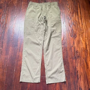 Duluth Trading Co Hose Herren 34x32 grün Hike Yeah Nylon Stretch Cargo Wandern - Bild 1 von 13