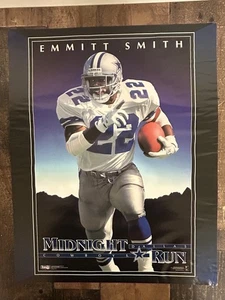 Vintage 1994 Emmitt Smith Midnight Run Poster 16” x 20”  - Bild 1 von 15