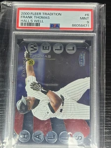 2000 Fleer Tradition Halls Well Frank Thomas PSA 9 - Picture 1 of 2