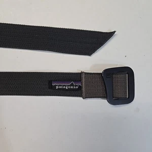 Vintage Patagonia Friction Web Belt Nylon Strap Mens One Size (~38") Gray 90s - Picture 1 of 4