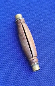 Vintage Lohman Mfg. Co. Style Wood/Brass Deer Bleat Bleat Call - Picture 1 of 16