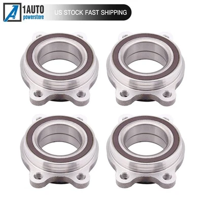 Conjunto de cojinete de cubo de rueda de 4 piezas para Audi A4 Quattro S8 Allroad 2007-2016 2,0 L Foto 1 de 4