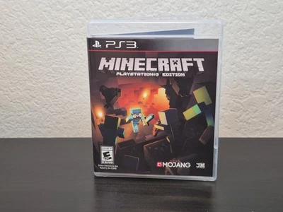 PS3 Minecraft PlayStation Edition Game CIB Mint Disc w/ Insert Clean Tested - Image 1 of 3