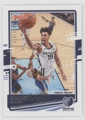 2020-21 Panini Donruss Press Proof Silver /349 Brandon Clarke #192 - Image 1 of 2