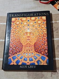 TRANSFIGURATIONS By Alex Grey Hardcover Dust Jacket  2001 See Pics for Condition - Picture 1 of 18