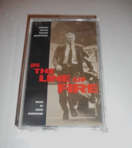 IN THE LINE OF FIRE - ENNIO MORRICONE- ORIGINAL SOUNDTRACK CASSETTE - Picture 1 of 2
