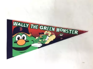 Boston Red Sox Wally the Green Monster Mascot Mini Pennant 8x16 Size FREESHIP - Picture 1 of 1