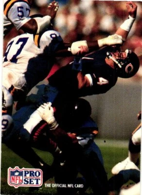 1991 Pro Set #716 Jim Harbaugh - Image 1 of 2