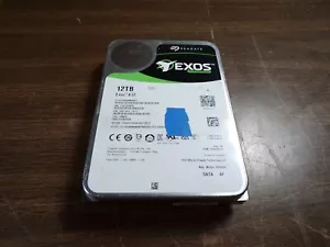 Seagate 12TB Exos X12 ST 12000NM0007 3.5" SATA Enterprise Hard Drive 2A1101-002 - Picture 1 of 4