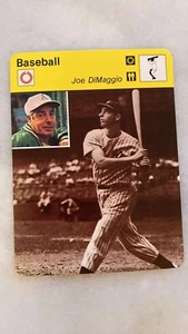 1977 Finnish Concert Hall / Sportscaster card 04-82 JOE DIMAGGIO - Picture 1 of 2