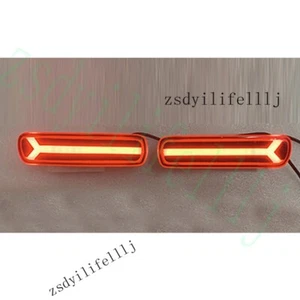 2x For Lexus LX470 1998-2007 Left Right Tail Fog Light Reflector Led Cover Trims - Picture 1 of 1