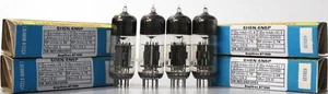 6H6N 6N6P Gold Grid-Posts Tubes for BAT Tenor 75wi Amplitrex Tested Qty 1 MQ - Picture 1 of 14