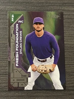 2023 Metal Universe Champions Fresh Foundation #FF31 Dylan Crews LSU Nationals - Image 1 of 2