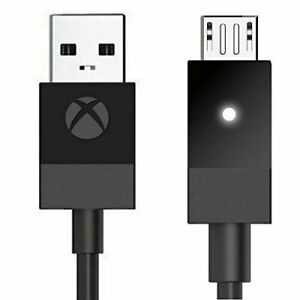Official Microsoft Xbox Controller Micro USB Charging Cable For Xbox One - NEW