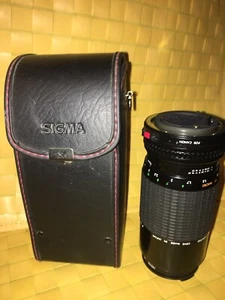 Sigma 75-210 zoom lens f3.5-4.5, in good condition, Case Included - Picture 1 of 6