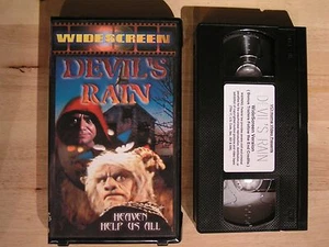 The Devils Rain VHS Widescreen Digital Remaster Shatner Travolta Rare OOP VCI - Picture 1 of 3