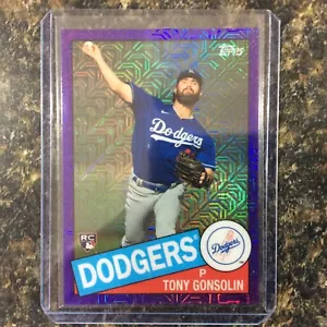 2020 Topps Update CPC-38 Chrome Purple Tony Gonsolin RC 51/75 Dodgers - Picture 1 of 2