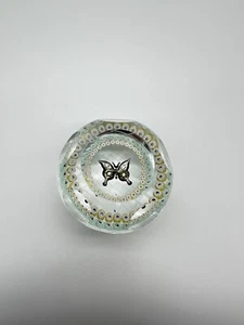 Caithness Paperweight Whitefriars Brocade Butterfly by Allan Scott 1988 11/250 - Picture 1 of 6