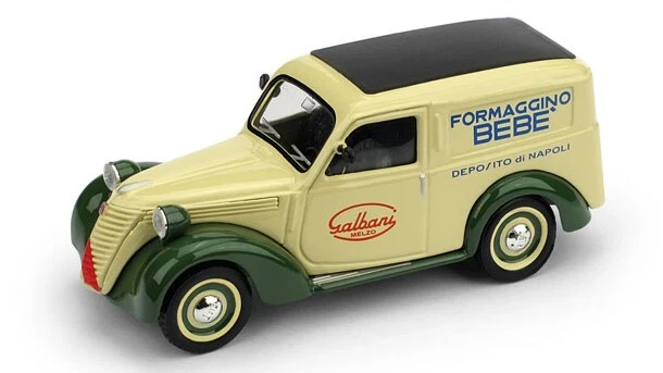 Fiat 1100 Furgone 1950 Formaggino Bebe Galbani 1 43 veicoli commerciali Brumm