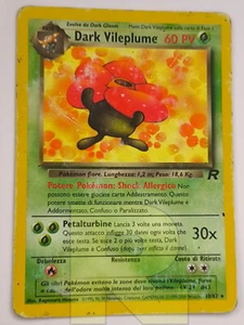 Dark Vileplume ® Rocket 30/82 ® Rara ® Pokemon ® Italiano ® Poor - Picture 1 of 2