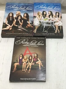 PRETTY LITTLE LIARS Lot of 3 DVD Sets Seasons 1-3 1 2 3 First Second Third - Picture 1 of 2