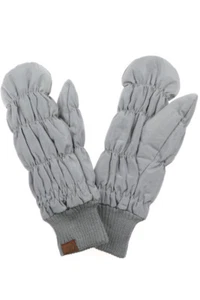 C.C Exclusive Women's Quilted Puffer Soft Warm Inner Lining Winter Gloves - Picture 1 of 9