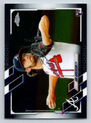 2021 Topps Chrome #6 Ian Anderson RC (ref 194051) - Image 1 of 2